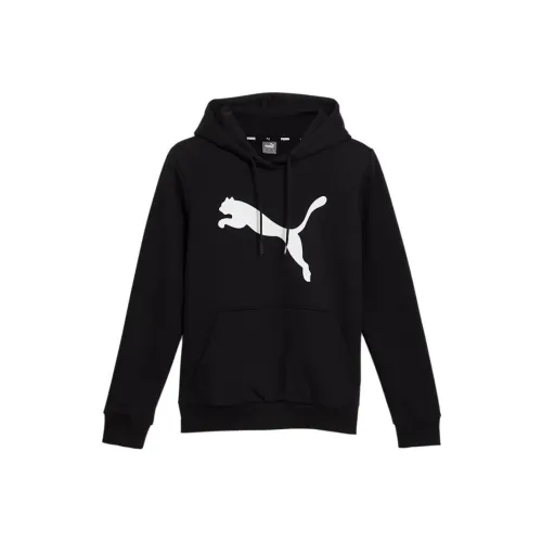 PUMA Sudadera Con Capucha Essentials Con Logotipo Grande De Gato Para Mujer