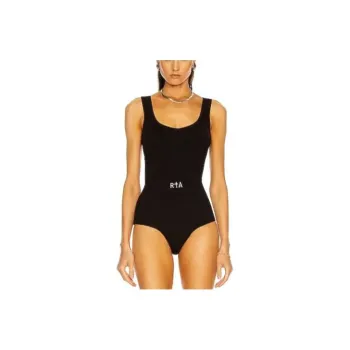 Rta Bodysuits Women's Black