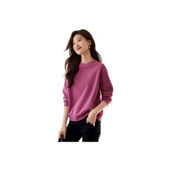 Mo Han Yi Mei Sweatshirt Women's Rose Gray Pink