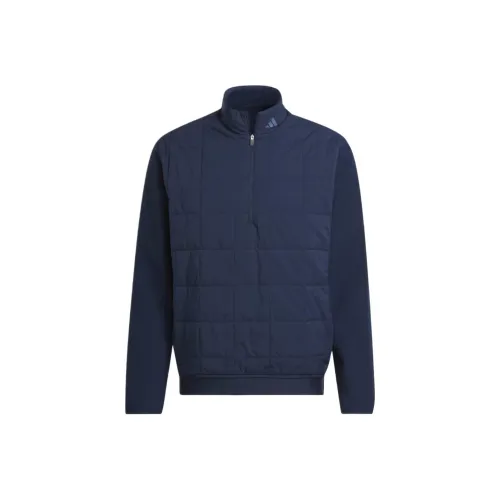 Adidas Ultimate365 Quilted Dwr Half Zip Sweatshirt