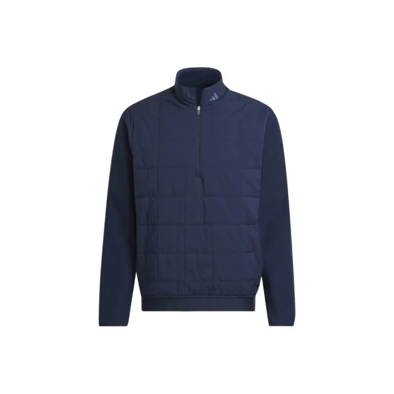 Adidas Ultimate365 Quilted Dwr Half Zip Sweatshirt-0