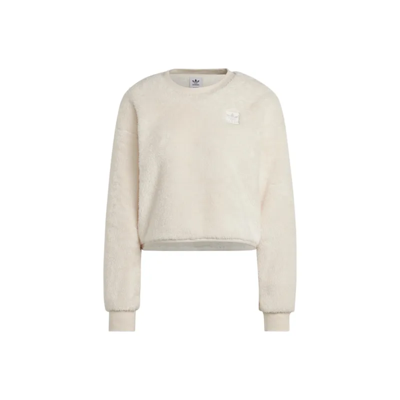 Adidas Originals Essentials+ Fluffy Teddy Sweater-0