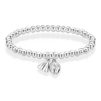 CHINA GOLD S999 Fine Silver Pure Silver Bracelets Women's