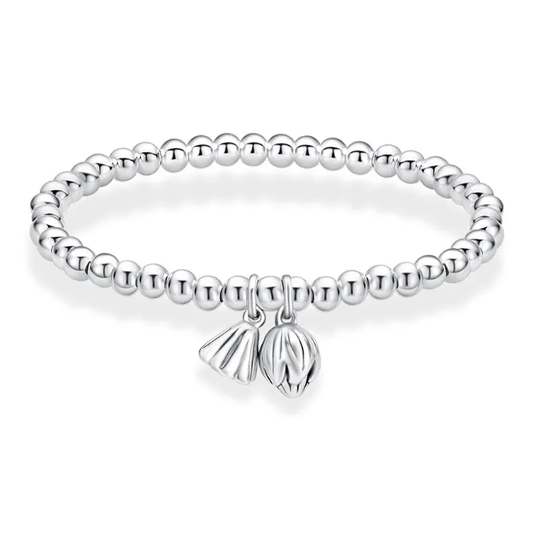 CHINA GOLD S999 Fine Silver Pure Silver Bracelets Women's-0
