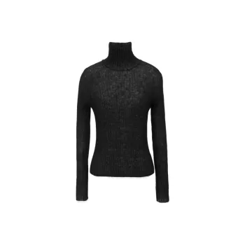 SAINT LAURENT Turtleneck Knitted Jumper
