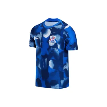 Nike Dri FitAcademy Soccer Jersey Men's 497 Campus Navy Blue/Space Blue/White