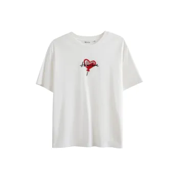 Olrain T-Shirts Women's Ecru