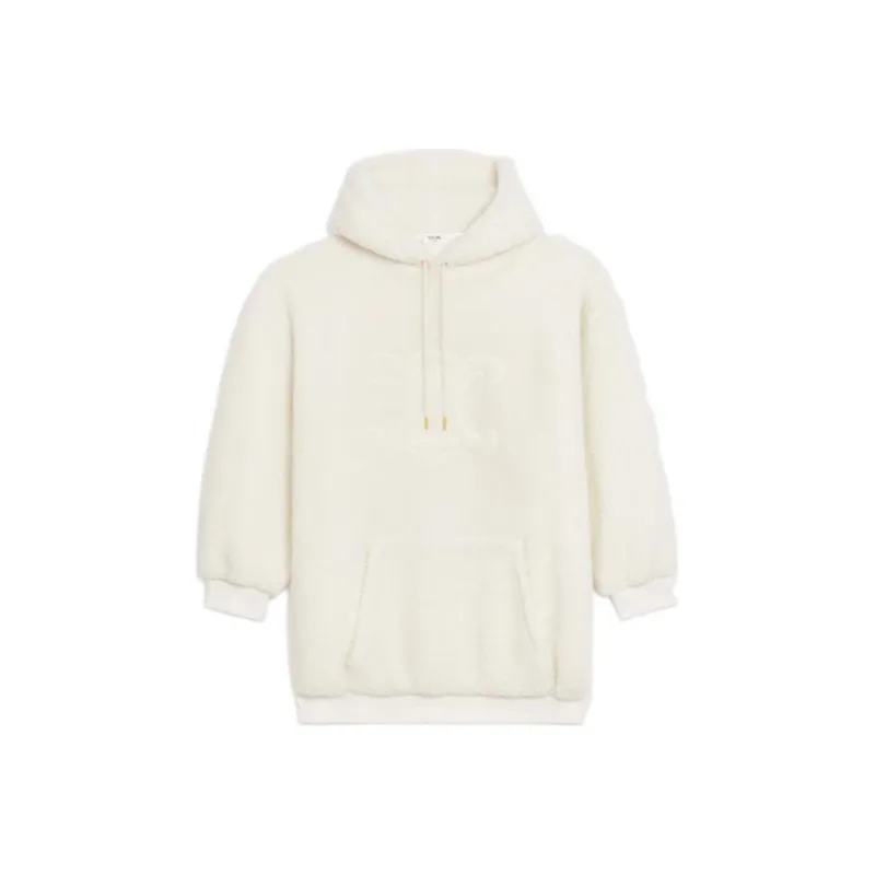 CELINE Sweatshirts Women's Ecru-0