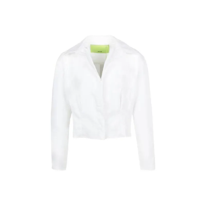 GAUGE81 Cabos Cropped Cotton Shirt-0