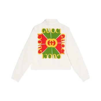 GUCCI Vintage Logo appliqué Sweatshirt