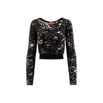 DIESEL T Simonne Dev Cut Out Cropped Top