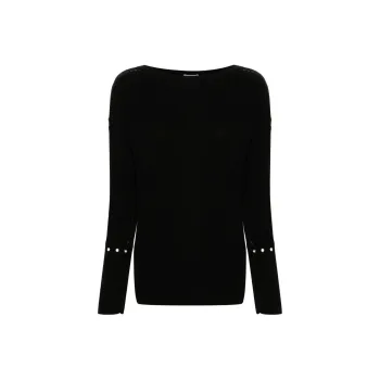 Patrizia Pepe Ribbed Top
