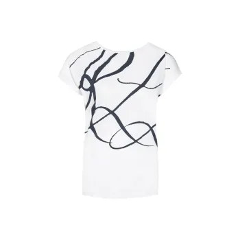 LAUREN RALPH LAUREN Oversized Logo Print Top