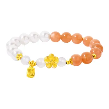 Branded Jewelry Natural Chalcedony Bracelets Women's