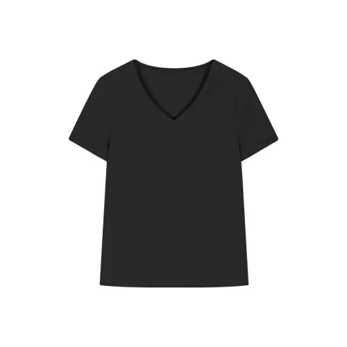 IHIMI T Shirts Women's Black