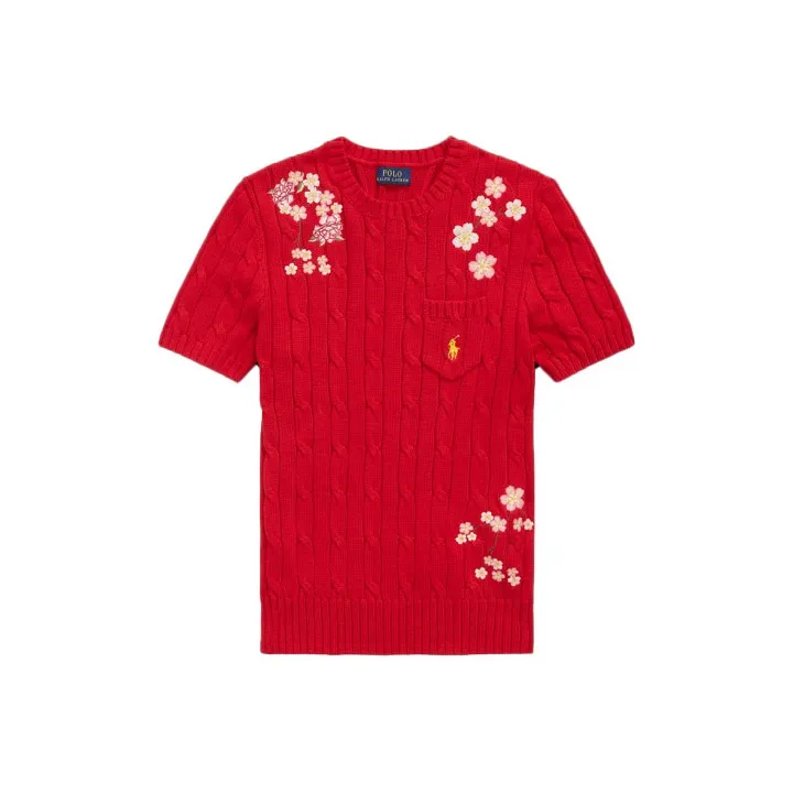 Polo Ralph Lauren SS23 Knitwear Women's Red-0