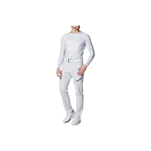 Under Armour Iso Chill Golf Clothing Men's White Gray