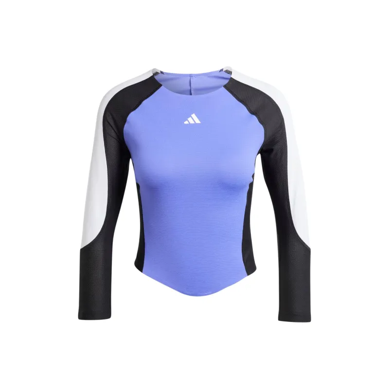 Adidas Tennis T-Shirt Women's Cobalt Blue/Black White-0