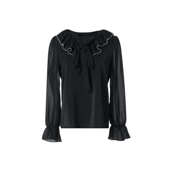 BEAUTIFUL CONFESSION Chiffon Shirts Women's
