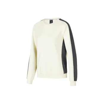 Skechers Basic Sports Series Sweatshirt Women's Cream Beige White