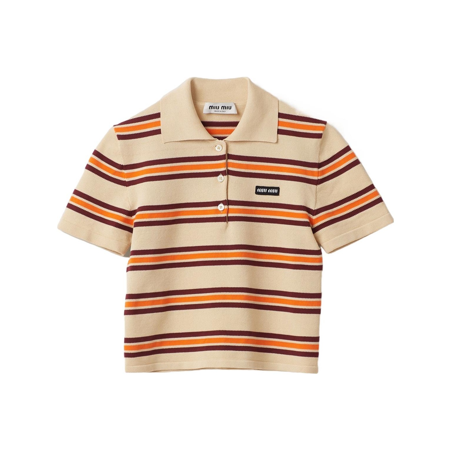 Miu Miu Beige Tops on Sale & Authentic - POIZON