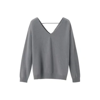 OVV Knitwear Women's Purple Gray B5