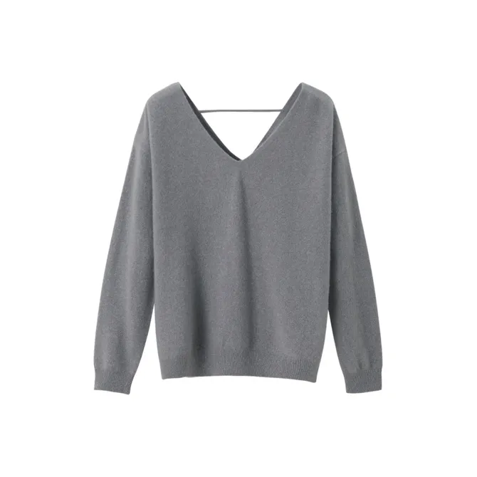 OVV Knitwear Women's Purple Gray B5-0