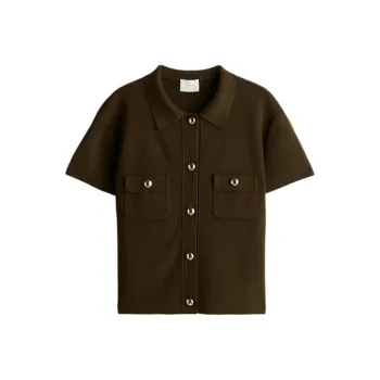 H&M Knitwear Women's Dark Khaki Green