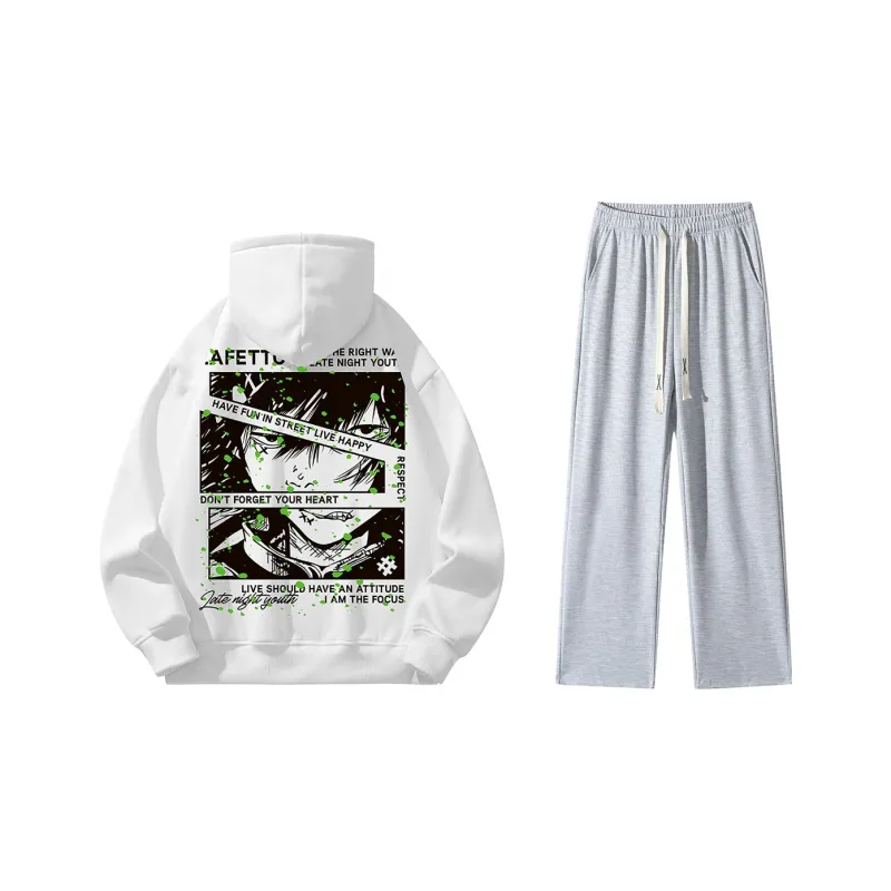 Lafetto Sweatshirt Sets Unisex-14