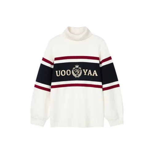 UOOYAA Knitwear Women's White