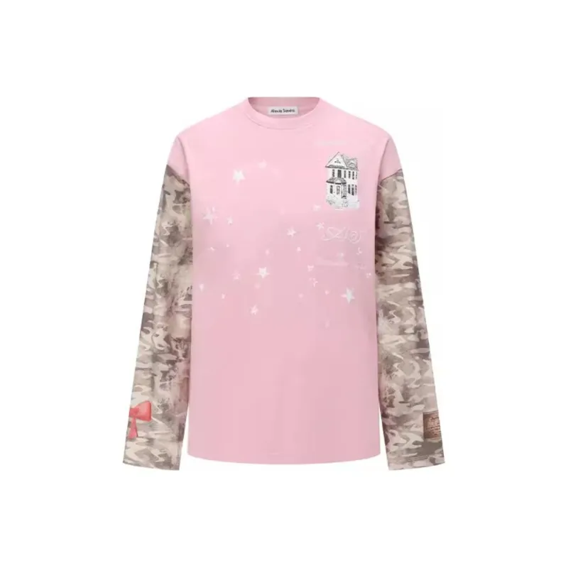 Alexia Sandra Drop Shoulder Sleeve T Shirt Unisex-4