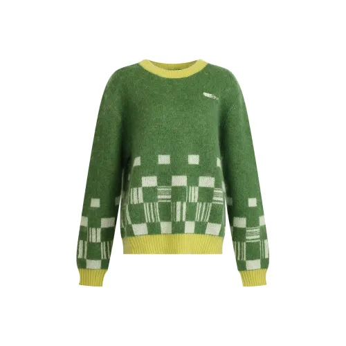 Valeria Obbaco Cashmere Sweater Unisex Green