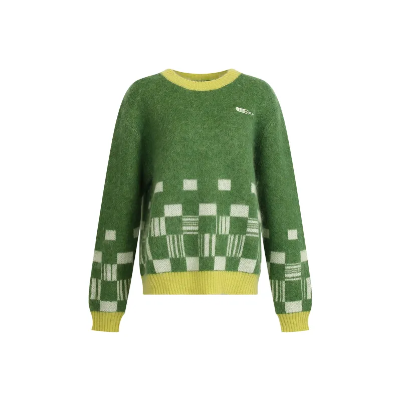 Valeria Obbaco Cashmere Sweater Unisex Green-0