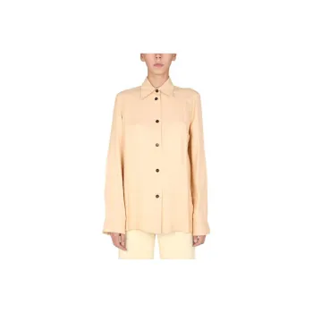 JIL SANDER Pointed Collar Button-Up Shirt