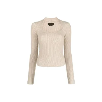ISABEL MARANT FW22 Sweater Women's Light Brown