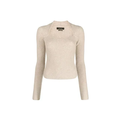 ISABEL MARANT FW22 Sweater Women's Light Brown