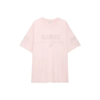 LINCchic T Shirt Women's Clay Diamond Powder