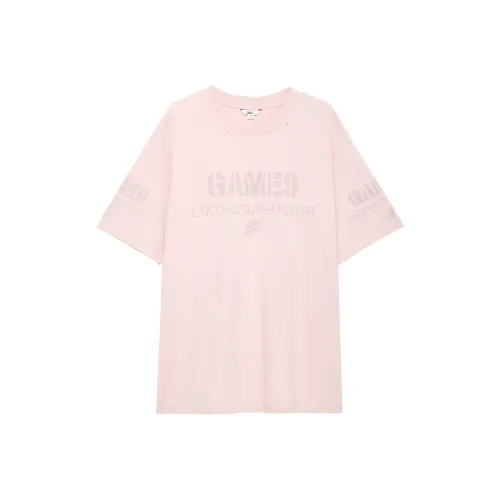 LINCchic T Shirt Women's Clay Diamond Powder