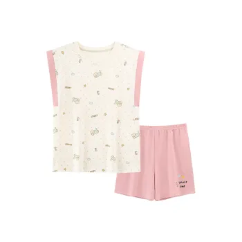 Top Melon Pajama Set Women's Image Color