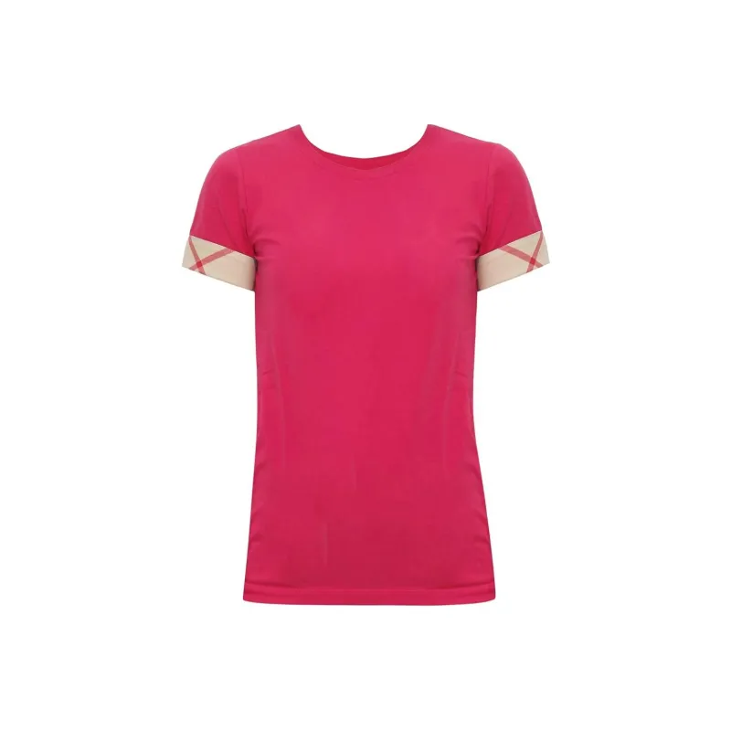 Burberry FW23 Regular T Shirt Women's Purple-0