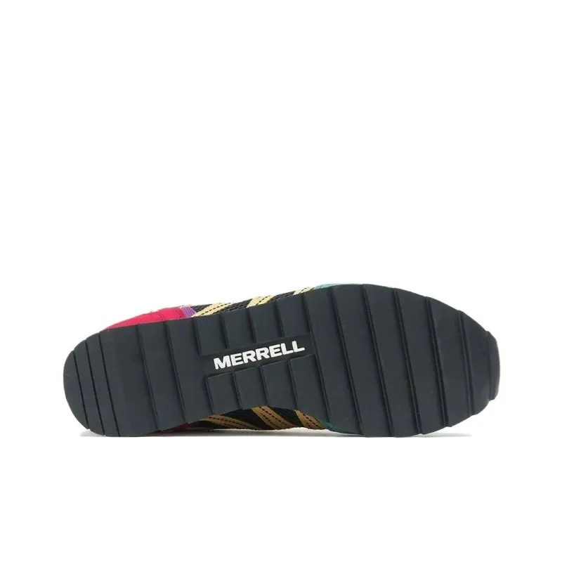 MERRELL Alpine 83 Anti Slip Wear Resistant Low Top Trail Running Shoes Men's Black Orange-5