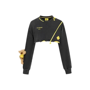 13 DEMARZO SMILEY Sweatshirt Women's Black