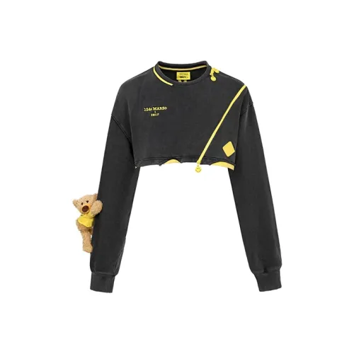 13 DEMARZO SMILEY Sweatshirt Women's Black