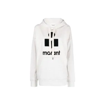 ISABEL MARANT ETOILE Miley Logo Printed Drawstring Hoodie