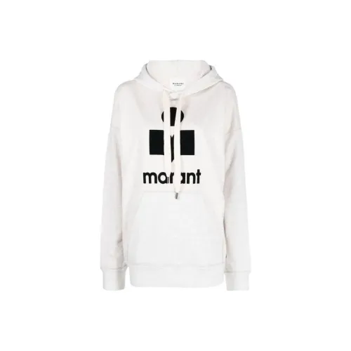 ISABEL MARANT ETOILE Miley Logo Printed Drawstring Hoodie