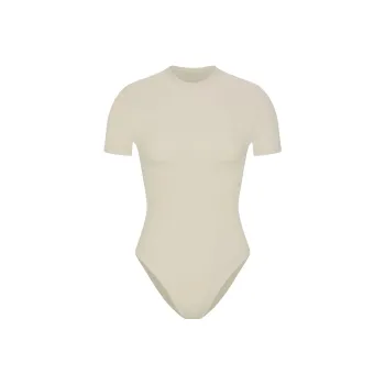 SKIMS FITS EVERYBODY T-SHIRT BODYSUIT Bodysuits Women's TALC/Talc