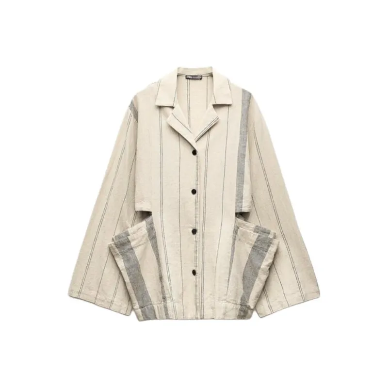 ZARA Shirts Women's Beige-0