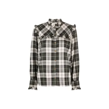 BARBOUR Shirts Women's Black/White