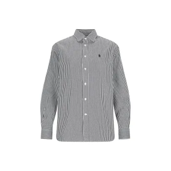 Polo Ralph Lauren Relaxed Fit Pinstriped Shirt