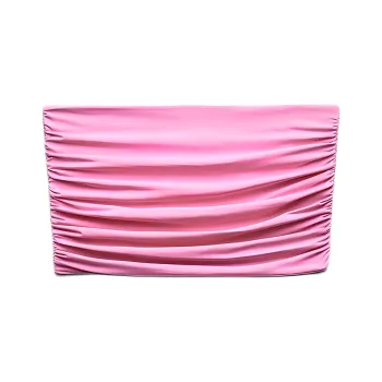 ZARA Strapless Top Women's Pink